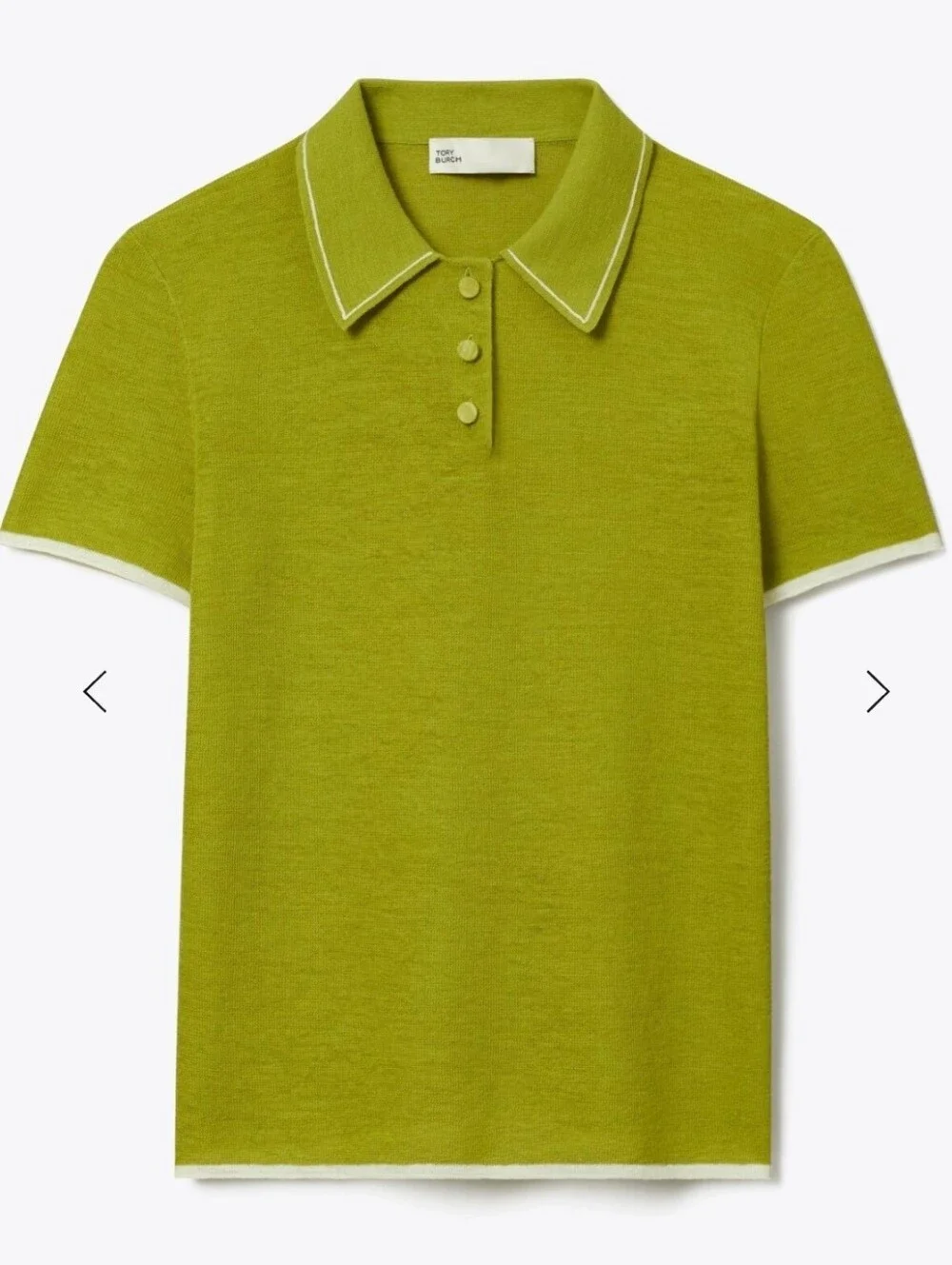 NWOT Tory Burch Short Sleeve Polo Size Extra Large